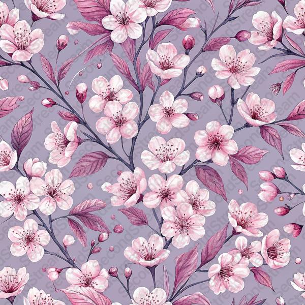 Pattern: Seamless repeating pattern, densely packed delicat...