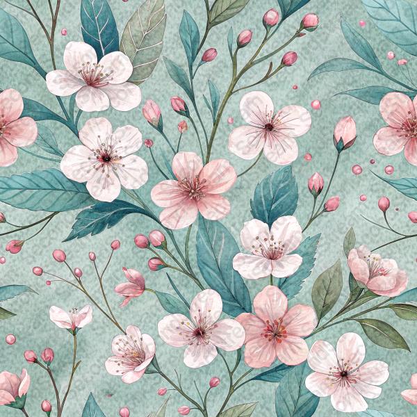 Pattern: Seamless repeating pattern, extremely dense wall-t...