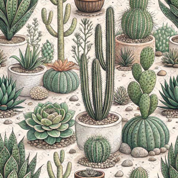 Desert Succulent Garden