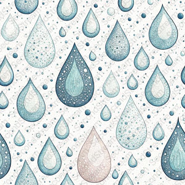 Minimalist Rain Drops