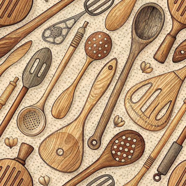 Vintage Kitchen Spoons