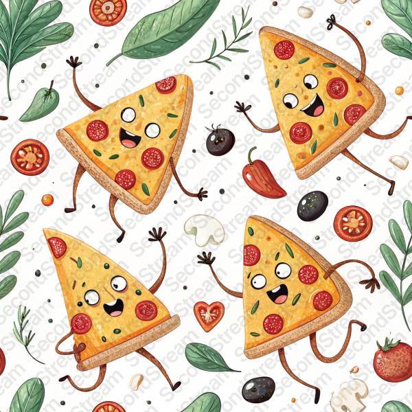 Dancing Pizza Slices